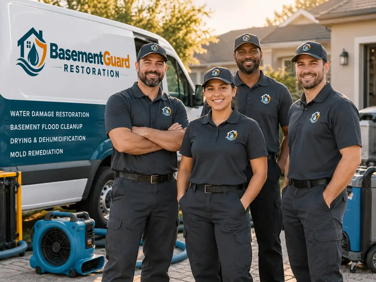 Basement Water Damage Restoration company in Stafford, KS